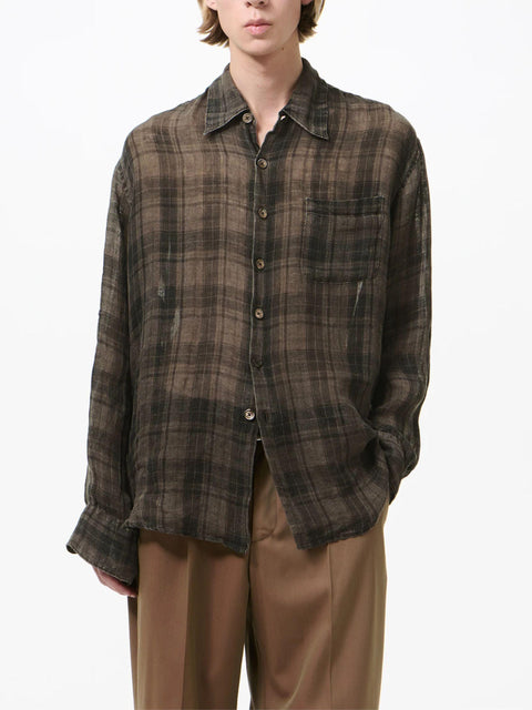 Camicia Above M2262AP PENUMBRACHECK OUR LEGACY 