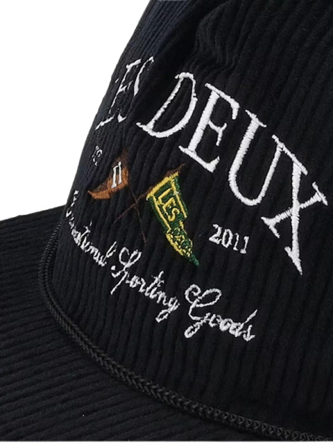 Cappello da baseball Ivy League in velluto 1000525 100 LES DEUX 
