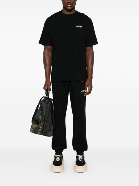 T-shirt manica corta con logo OCM41114 001 REPRESENT 