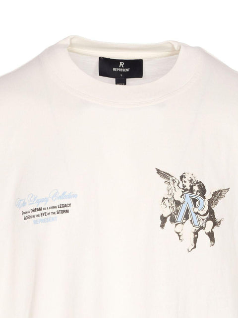 T-shirt manica corta con stampa MLM100369 72 REPRESENT 