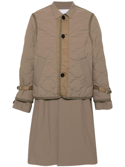 Cappotto lungo trapuntato 2403482M 651 SACAI 