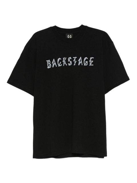 T-shirt in cotone con logo B0030556 FA582P661 44 LABEL GROUP 