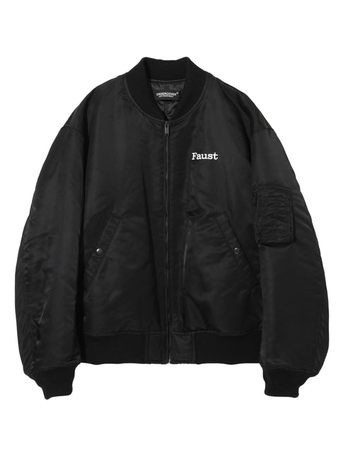 Bomber con logo UC2E42182 BLACK UNDERCOVER 