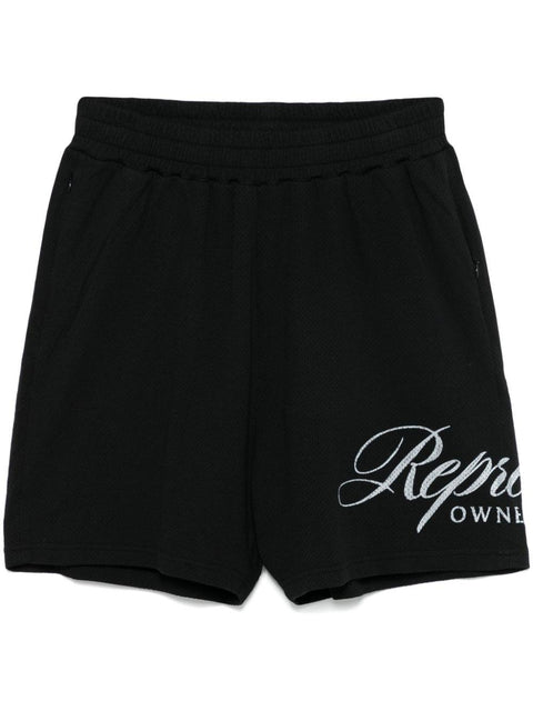 Bermuda Represent Owners Club Script Mesh Short