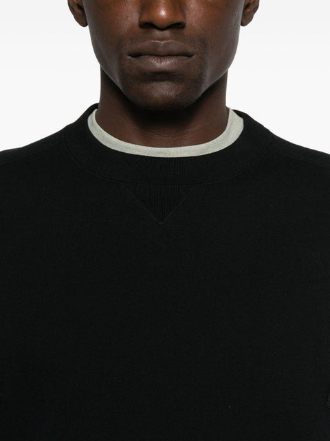 Maglia girocollo in cotone 2503789M 001 SACAI 