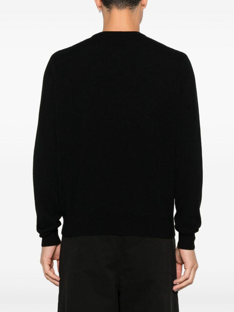 Maglione girocollo UNU11064 BLACK ENTIRE STUDIOS 