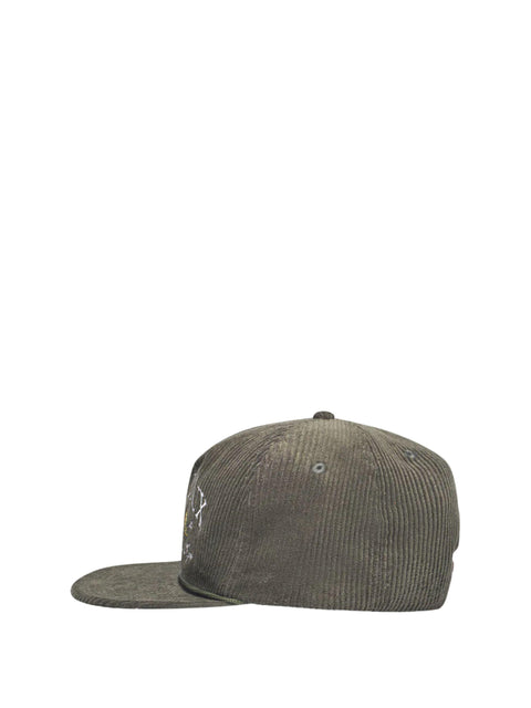 Baseball cap "Ivy League" in velluto con logo 1000525 515 LES DEUX 