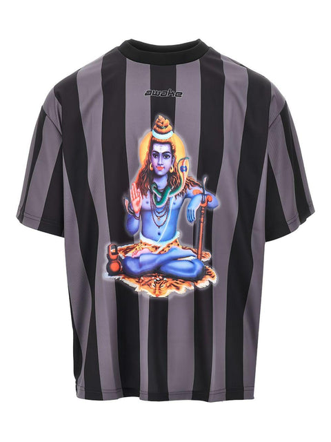 T-shirt Waffle LS TP006 BLACK AWAKE NY 