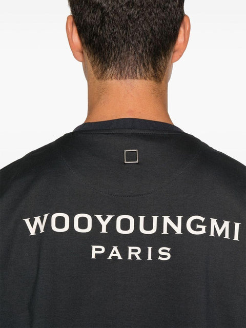 T-shirt in cotone con logo