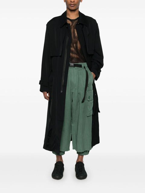 Pantalone cargo Twill Washed JM3208 GREEN Y-3 
