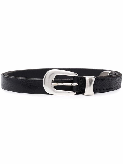 Cintura in pelle A2208BBLA BLACK OUR LEGACY 