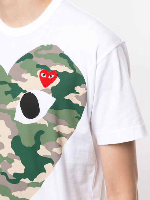 T-SHIRT IN COTONE P1T242 1 COMME DES GARÇONS PLAY 