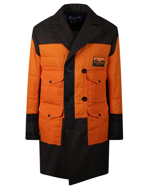 Cappotto patchwork Filson WPC005051 1ORANGE JUNYA WATANABE 