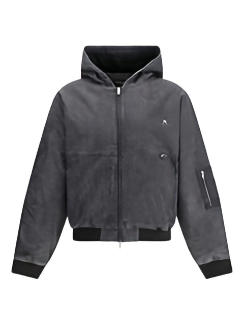 Bomber con cappuccio e logo MLM100127 02 REPRESENT 