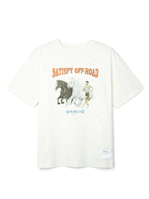 T-shirt MothTech 11006OWEST2 OFFWHITE SATISFY 
