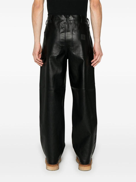 Pantalone Single Knee in vegan leather I034446 89XX CARHARTT WIP 