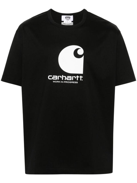 T-shirt in cotone con logo