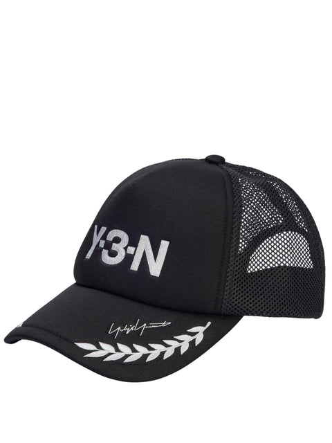 Cappello con logo JX0050 BLACK Y-3 X NEIGHBORHOOD X DAINESE 