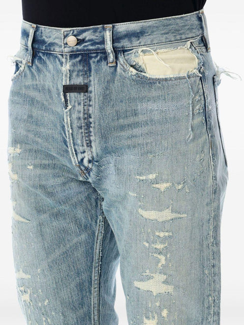 Jeans gamba dritta FGE240408DNM 409INDIGO FEAR OF GOD 