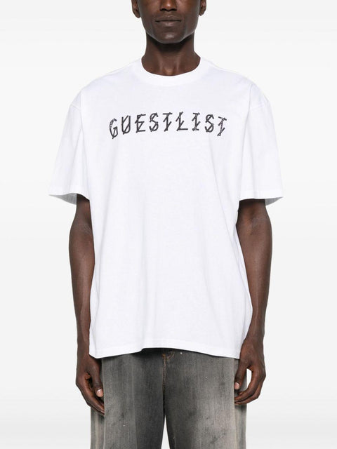 T-shirt in cotone con logo B0030556 FA582P663 44 LABEL GROUP 