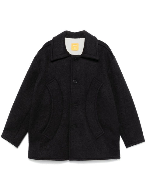 Cappotto medio con bottoni