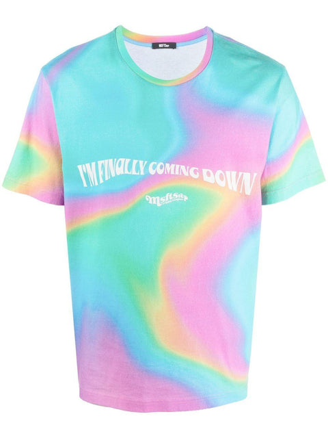 T-shirt con stampa 34MSFUM02S7 23642630 MSFTSREP 