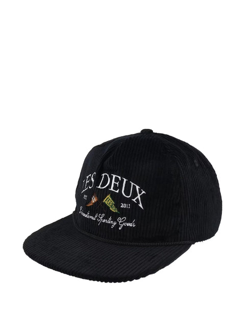 Cappello da baseball Ivy League in velluto 1000525 100 LES DEUX 