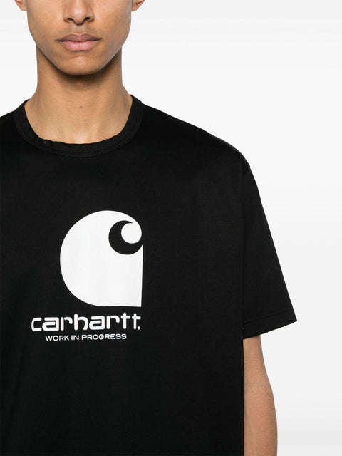 T-shirt in cotone con logo