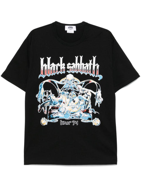 T-shirt Black Sabbath x Comme des Garçons WOT905100 1BLACK JUNYA WATANABE 