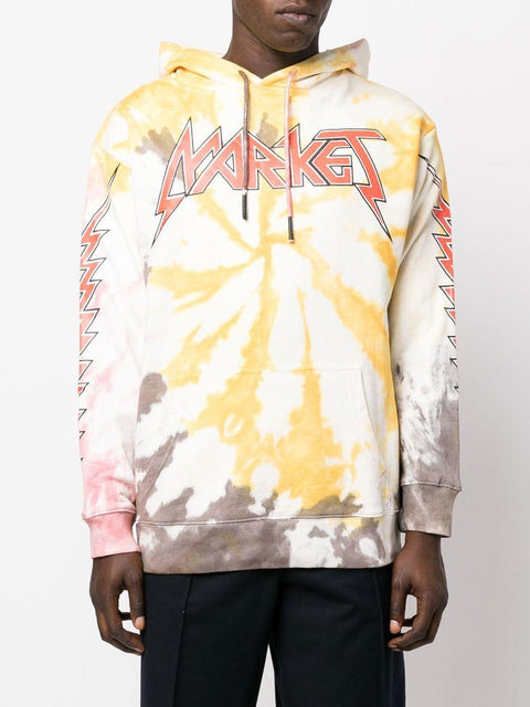 Felpa con fantasia tie dye 397000372 MULTICOLOR MARKET 