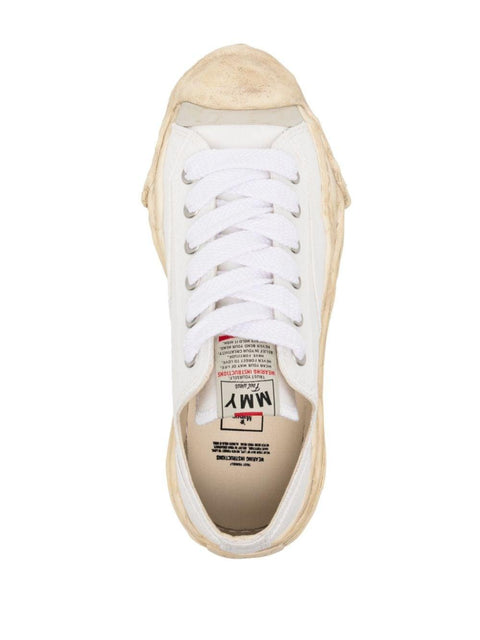 Sneaker Low-Top in tela tinta con suola originale A13FW733 WHITE MAISON MIHARA YASUHIRO 