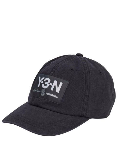 Cappello con logo KA0609 BLACK Y-3 X NEIGHBORHOOD X DAINESE 