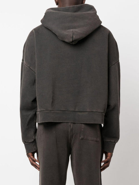Felpa con cappuccio Washed