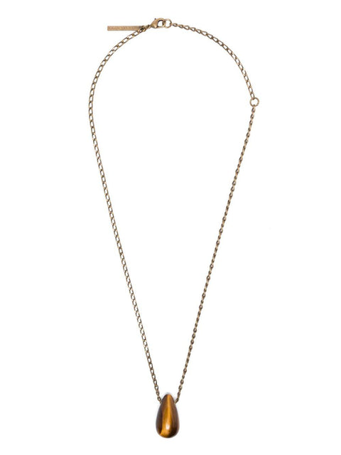 Collana con ciondolo a goccia