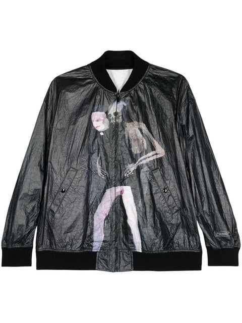 Bomber con stampa