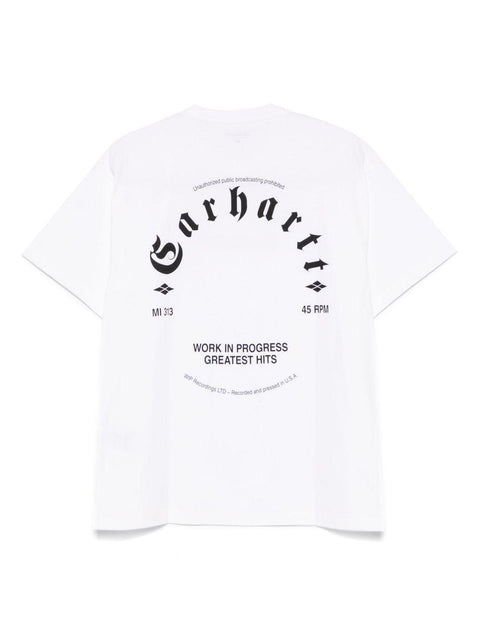 T-shirt 'Greatest Hits' con stampa logo goth I034394 00AXX CARHARTT WIP 