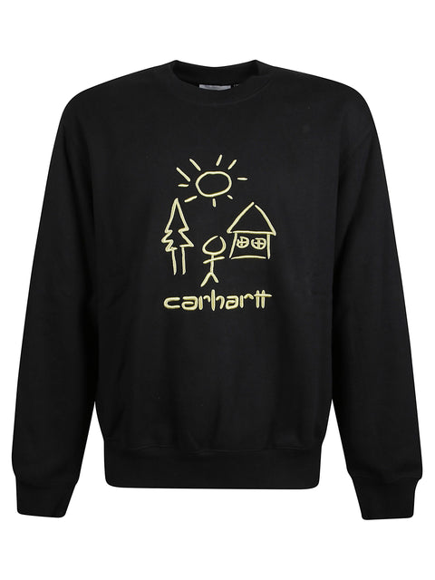 Felpa Masterpiece Sweatshirt in Sweat cotton/poyester I035199 33NXX CARHARTT WIP 