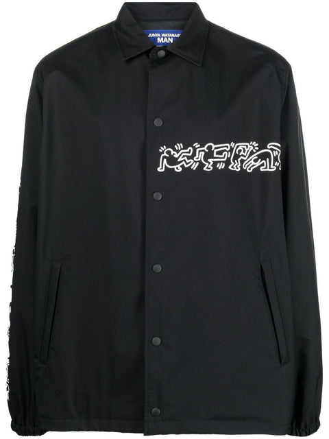 Giacca con logo WKJ020051 BLACK/WHITE JUNYA WATANABE 