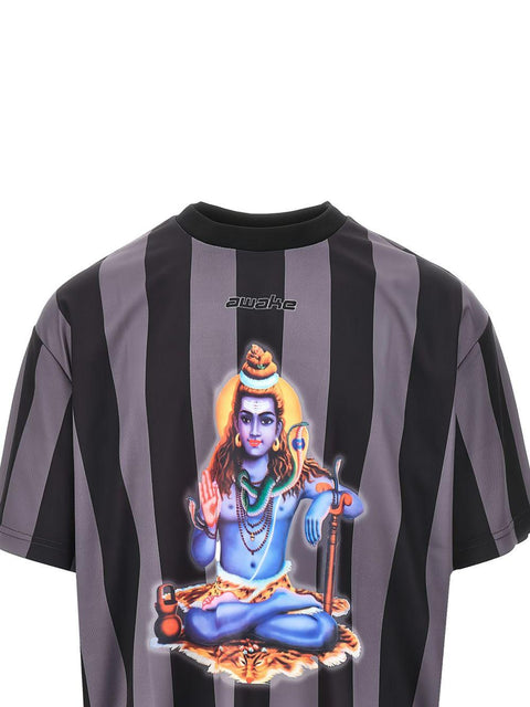 T-shirt Waffle LS TP006 BLACK AWAKE NY 