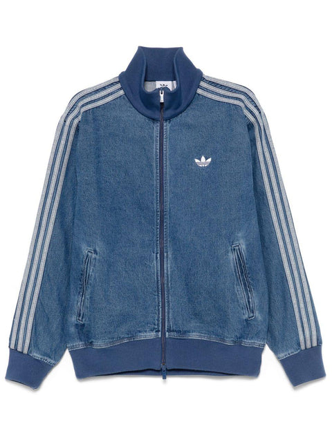 Giubbino in denim JC6233 DENIMFBTTMEBLDE ADIDAS 
