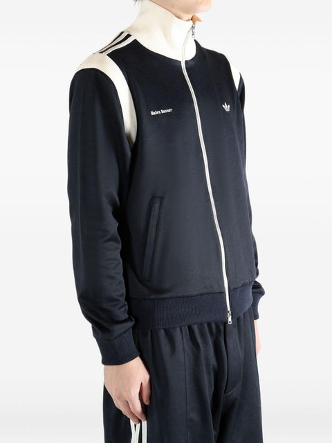 Maglia full zip "WB Twill TT" KD0307 NTNAVY ADIDAS BY WALES BONNER 