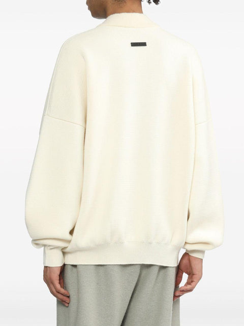 Maglione con scollo a v FG8202262WCB 107 FEAR OF GOD 