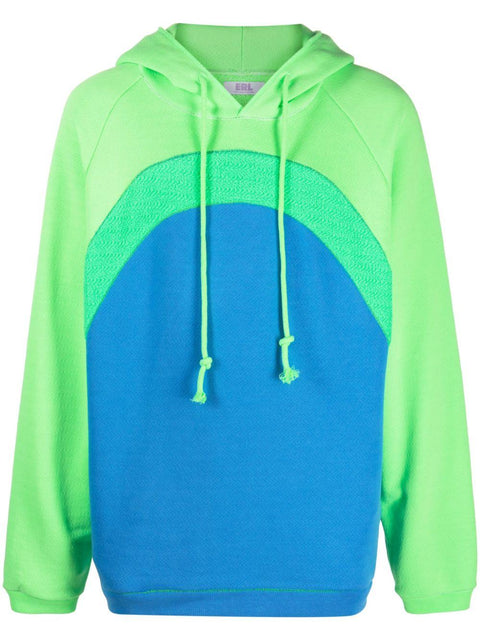Felpa in cotone ERL07T023 BLUE ERL 