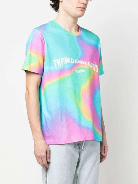 T-shirt con stampa 34MSFUM02S7 23642630 MSFTSREP 