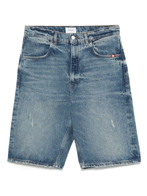 Bermuda in denim AMU003D435 2868C0999 AMISH 