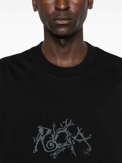 T-shirt boxy con grafica