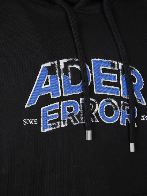 Felpa hoodie con logo BN25FYHD0101BK NOIR ADER ERROR 