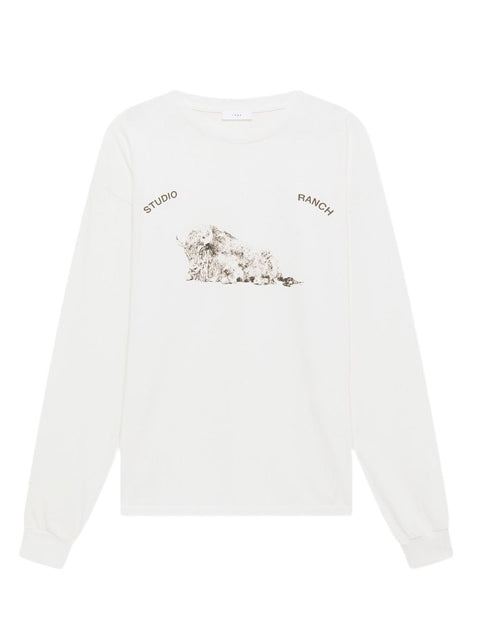 T-shirt in cotone D06/09 WHITE 1989 STUDIO 