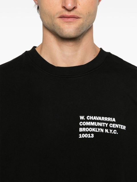 T-shirt in cotone con logo