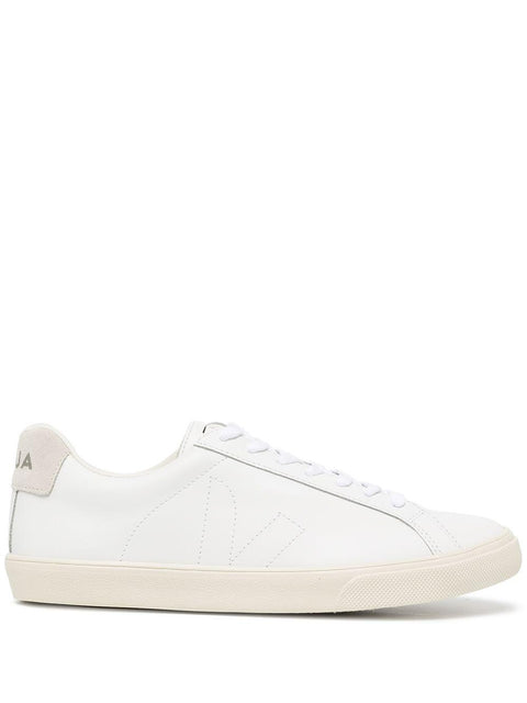 Sneaker in pelle con logo